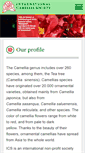 Mobile Screenshot of internationalcamellia.org